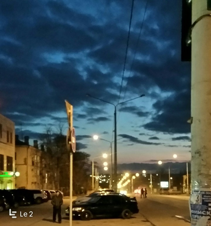 Городской пейзаж.