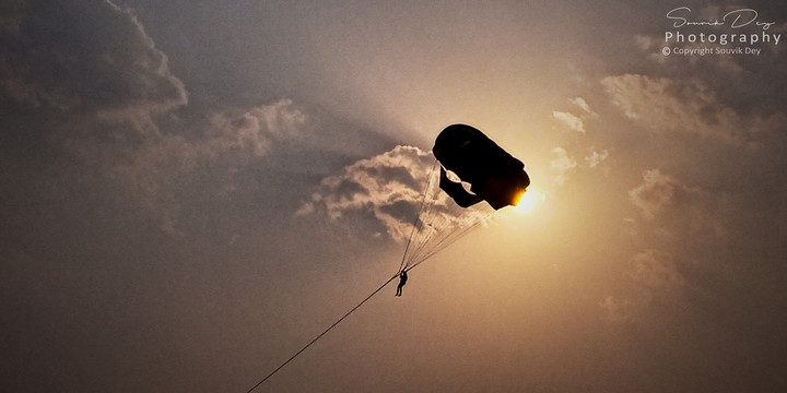 Flying high