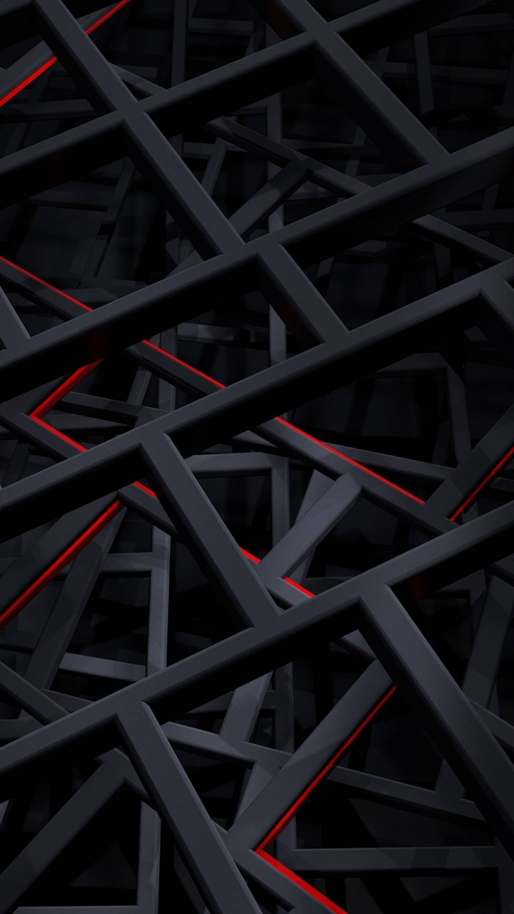 red pattern