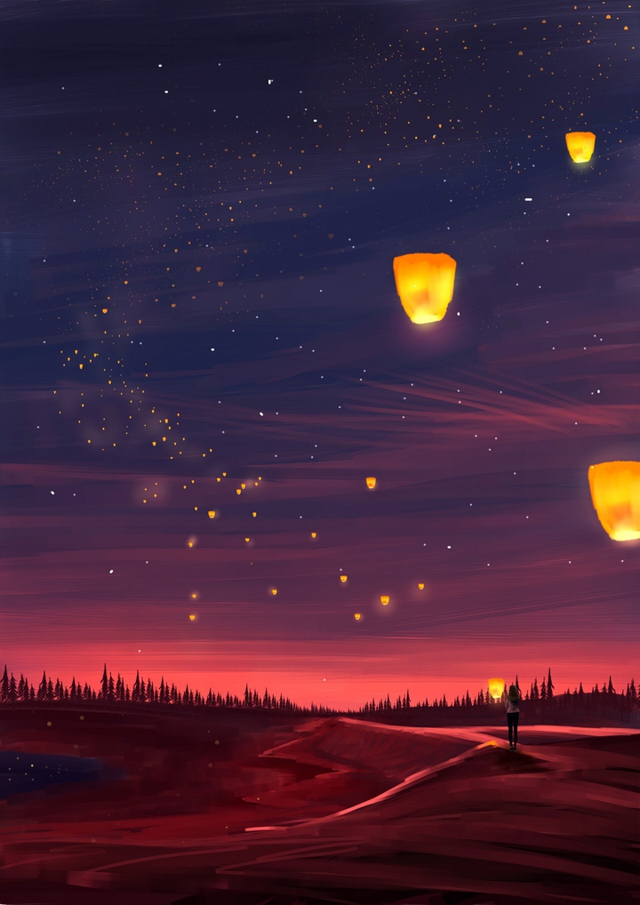Sky lanterns
