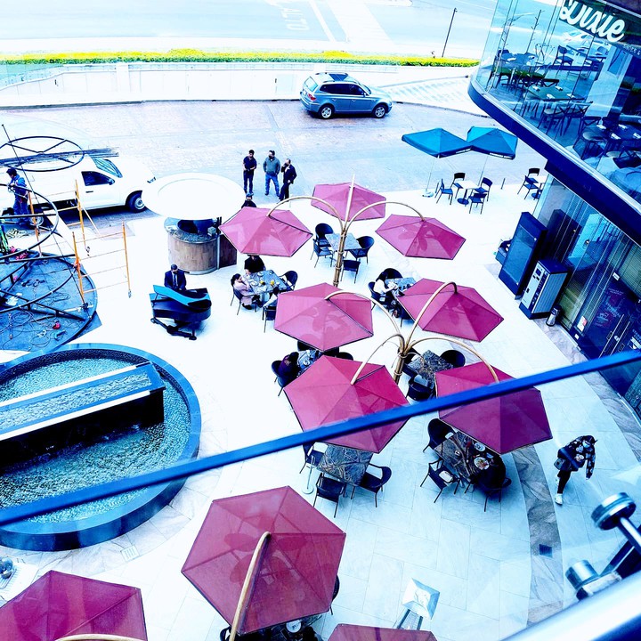área de descanso Metropolitan Center Monterrey Nuevo León Mé