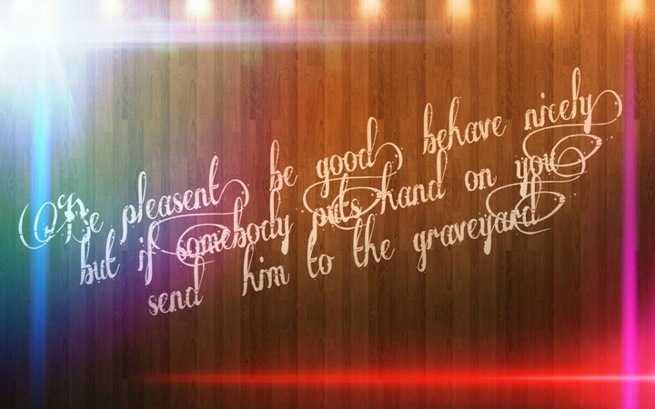 Thought of behaviour