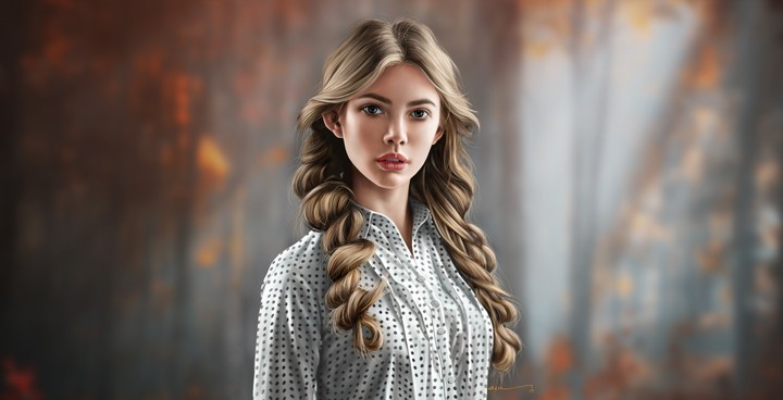 Golden Hair Girl