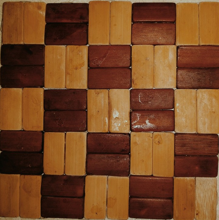 Stained wood