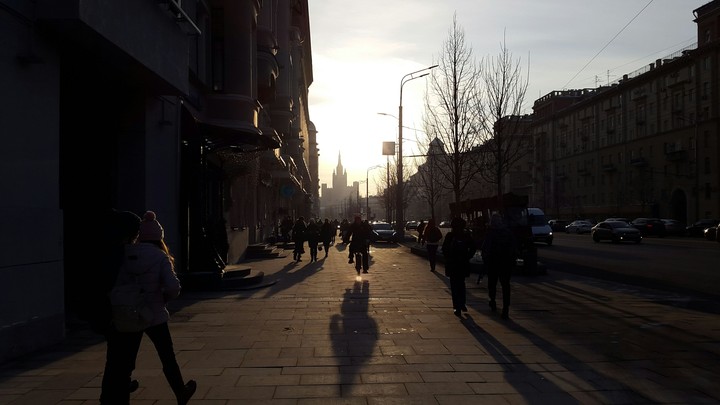 Moscow, Bolshaya Sadovaya street