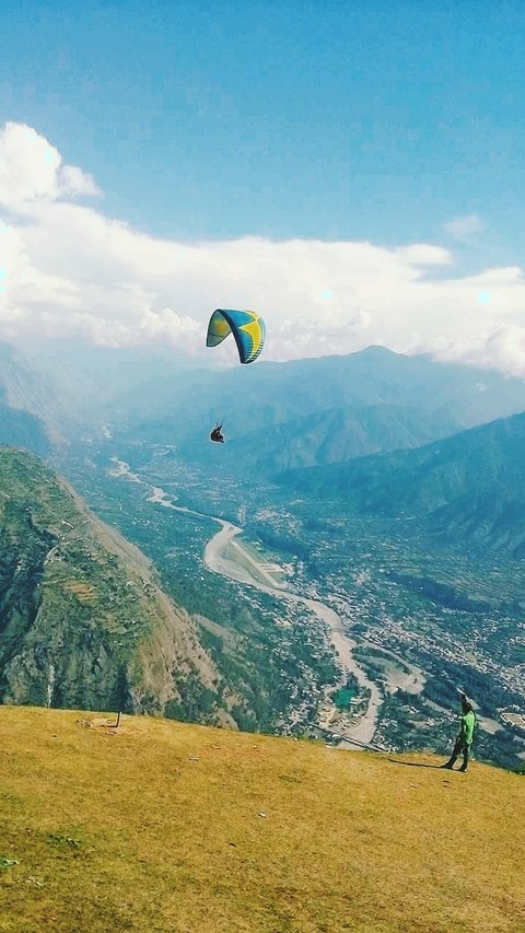 paragliding.