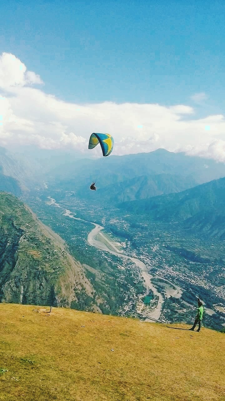paragliding.