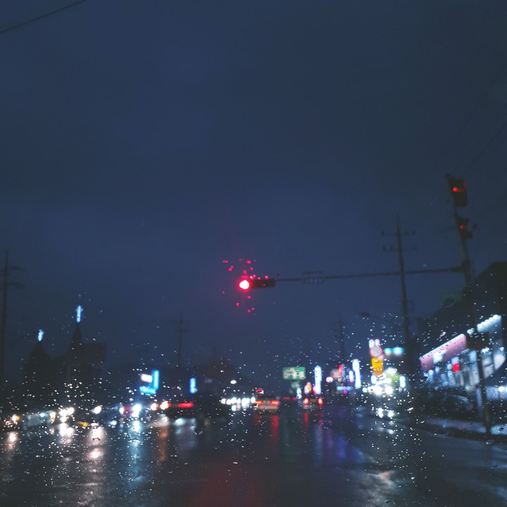 the rain