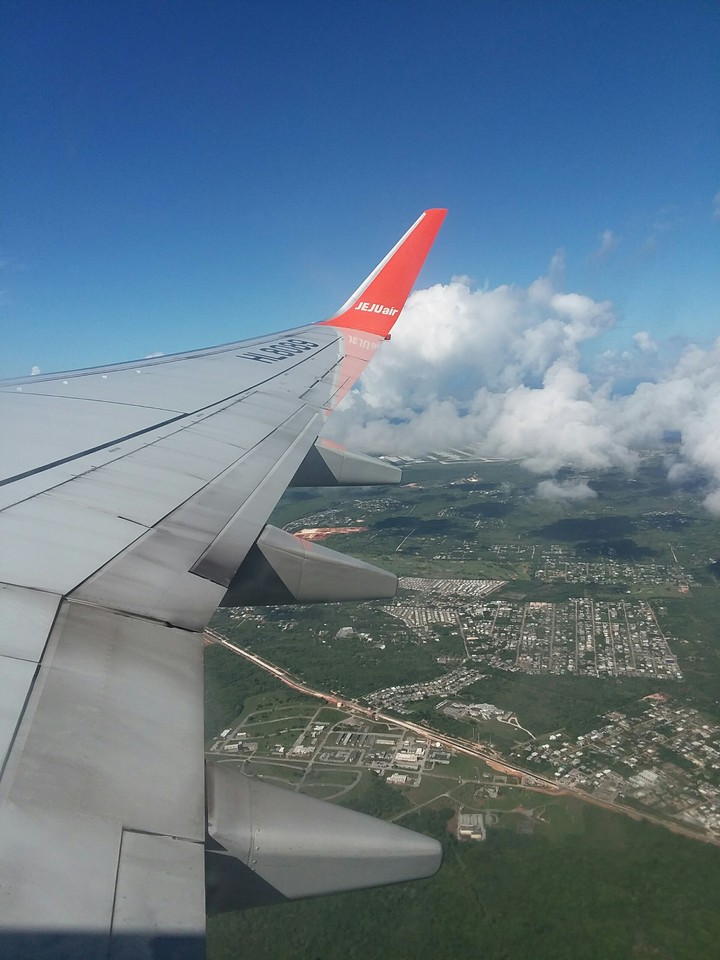 airplane in guam
