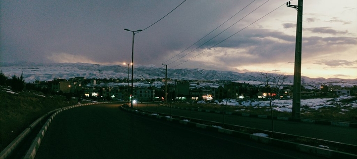 On the way to work