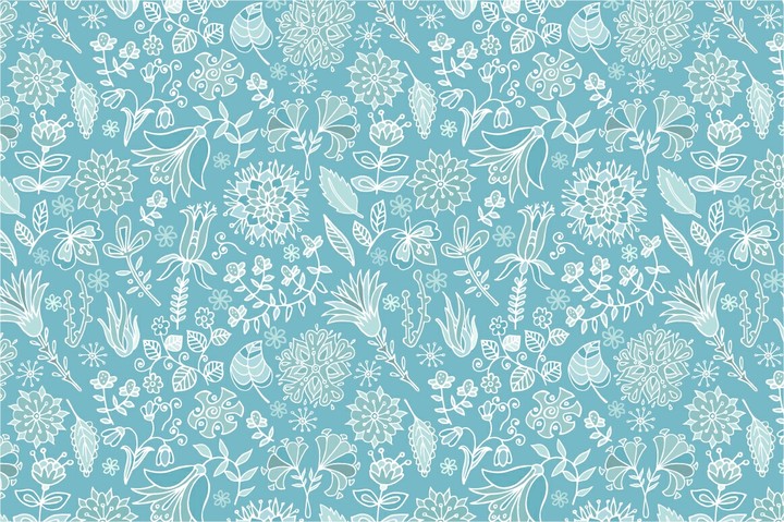 blue flowers