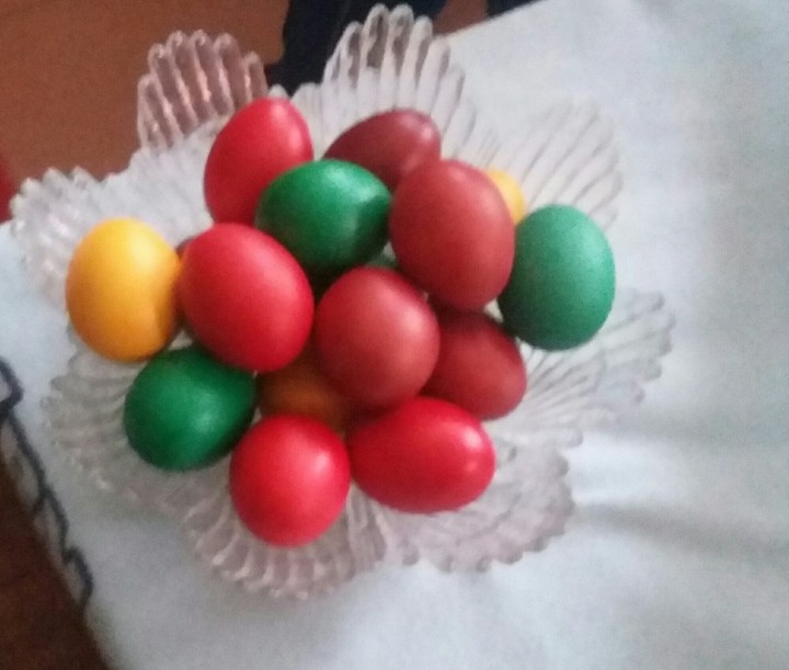яйца на пасху
