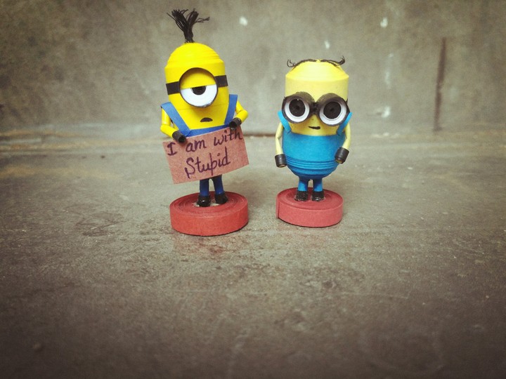 Quilling minions set