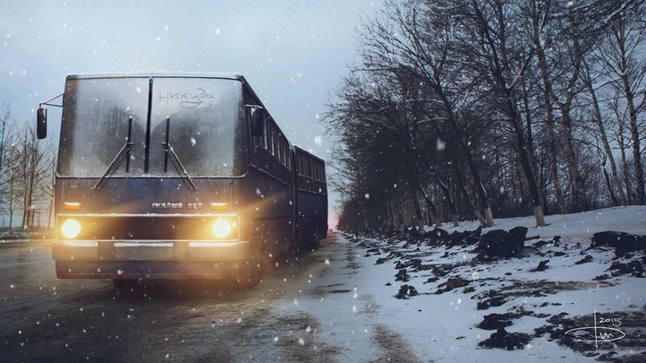 Winter road