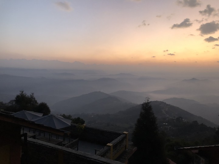 sunrise in Nepal