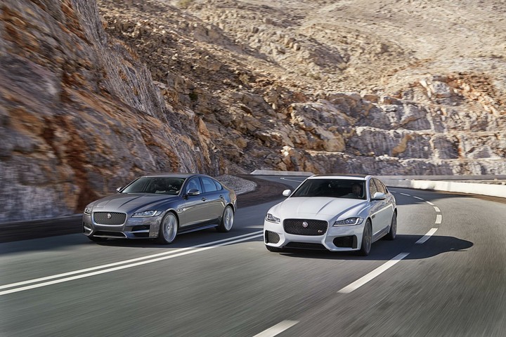 Jaguar XF and XR