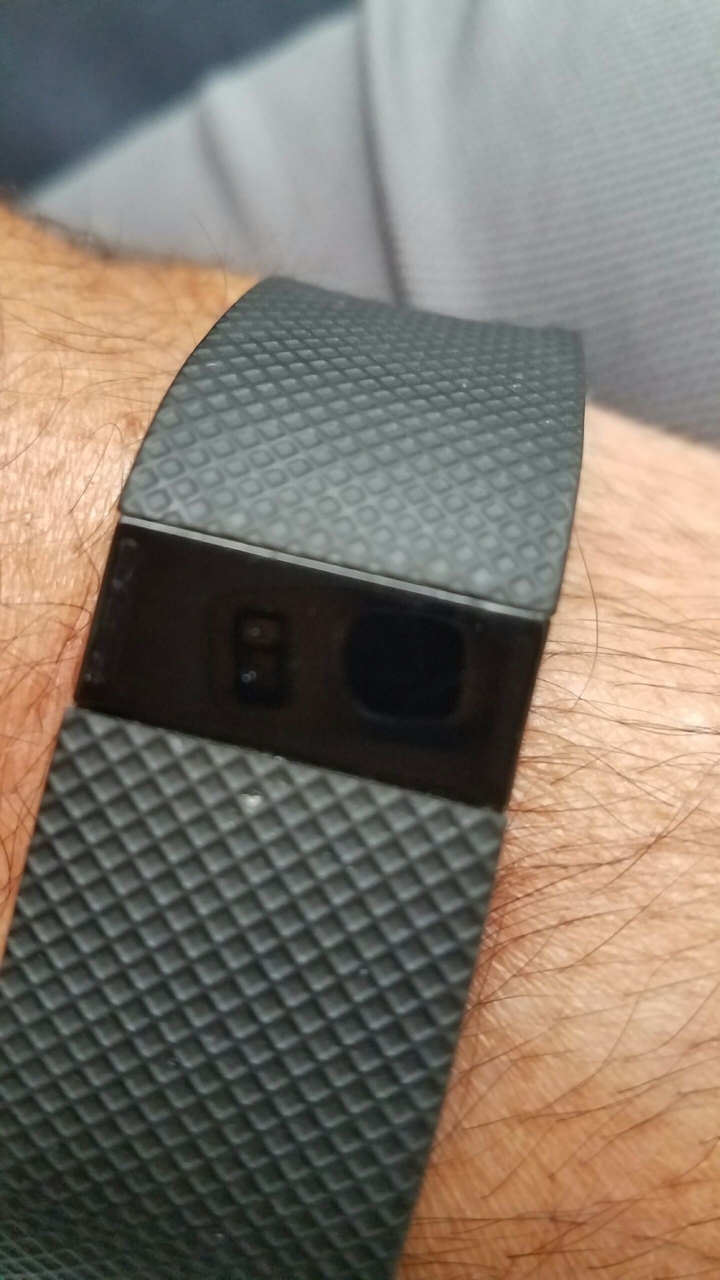 fitbit on wrist