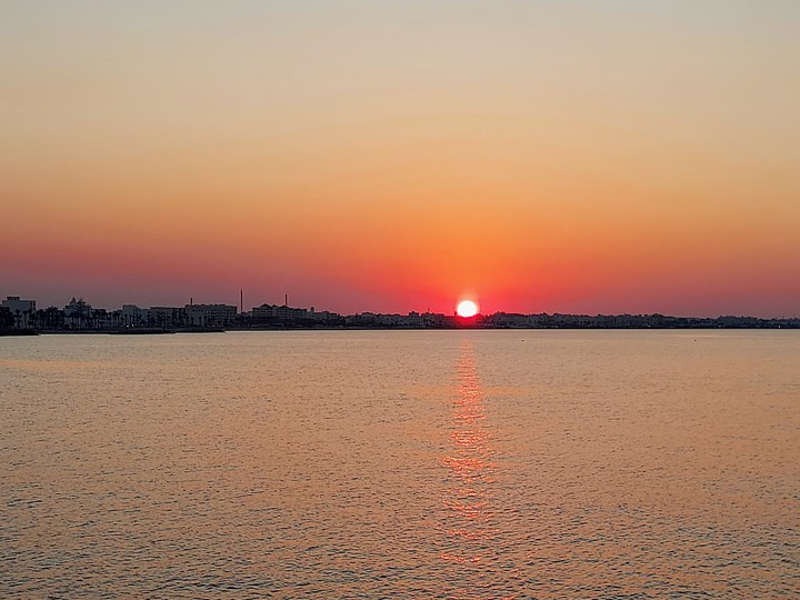 coucher de soleil