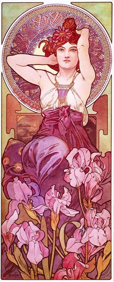 L'Améthyste, Mucha