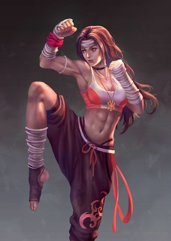 muay thay girl