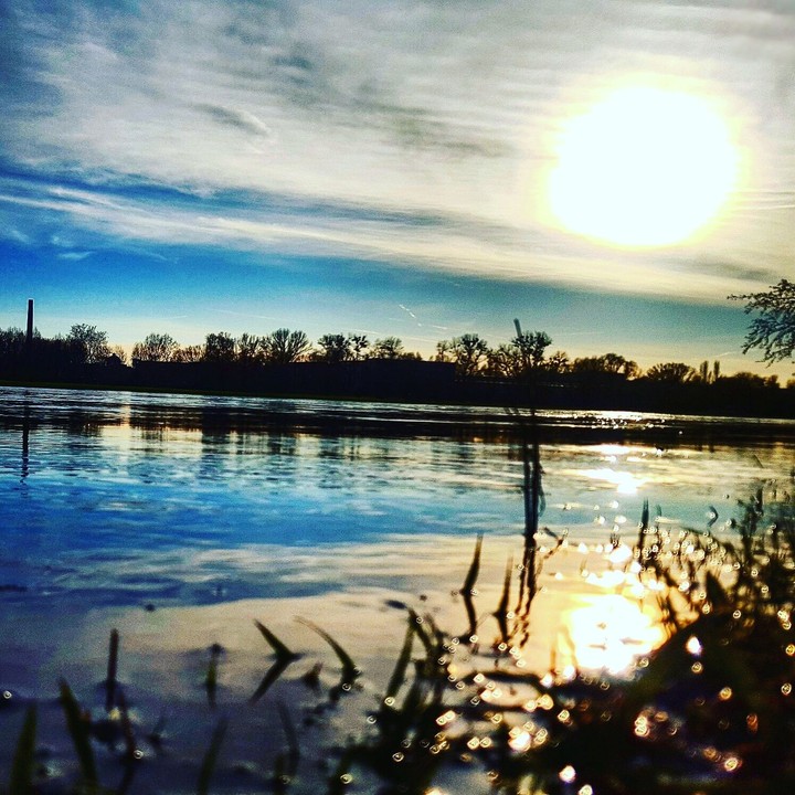 Blue river