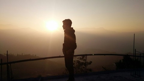 the last sun of the day