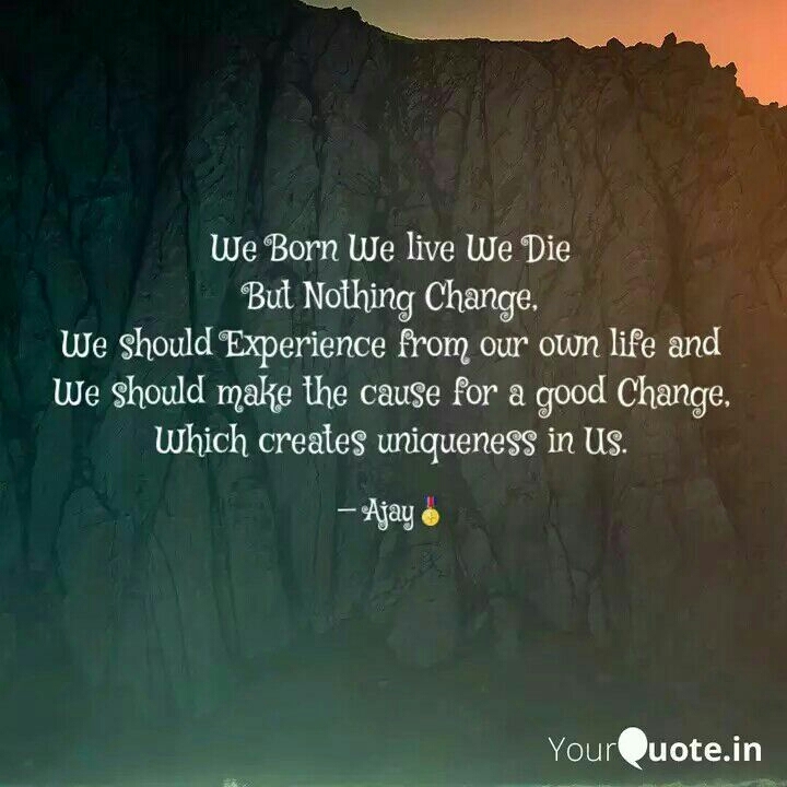 Life and Experience by Humans❤