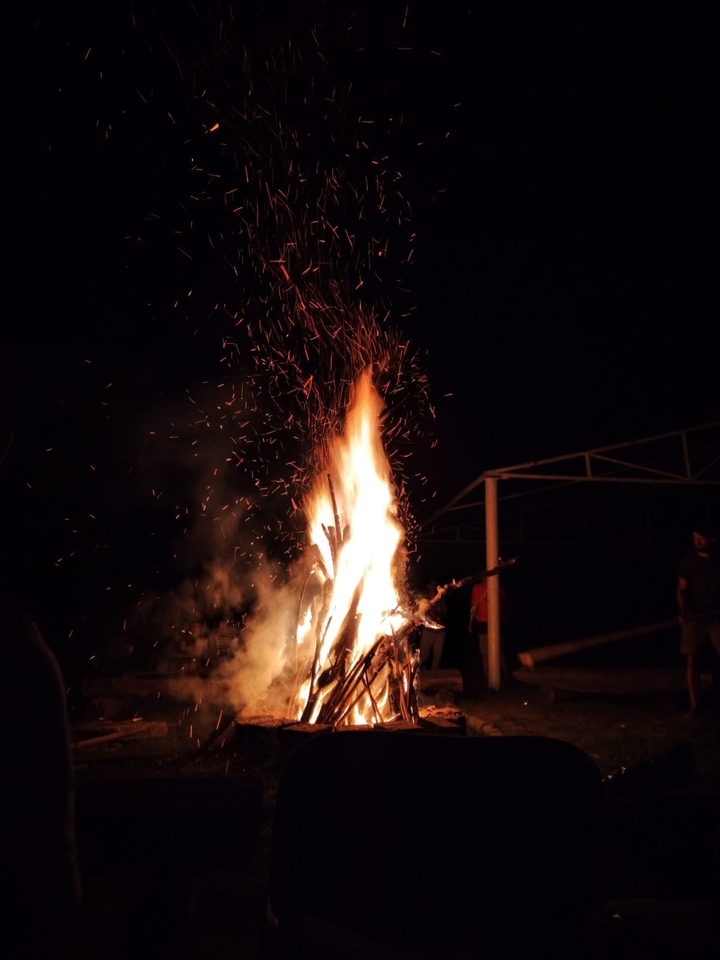 night fire