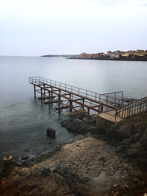 abandoned pier...