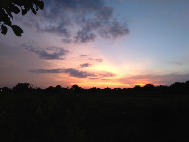 sun set