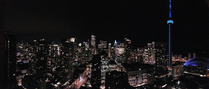 Toronto is to New York as run by the Swiss.