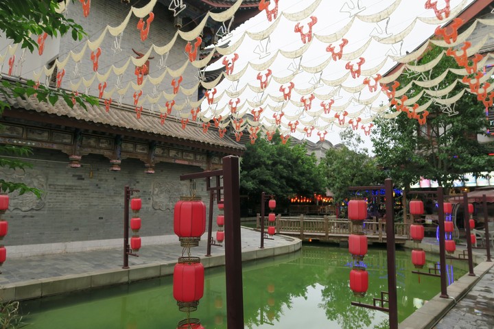 Riverside decoration