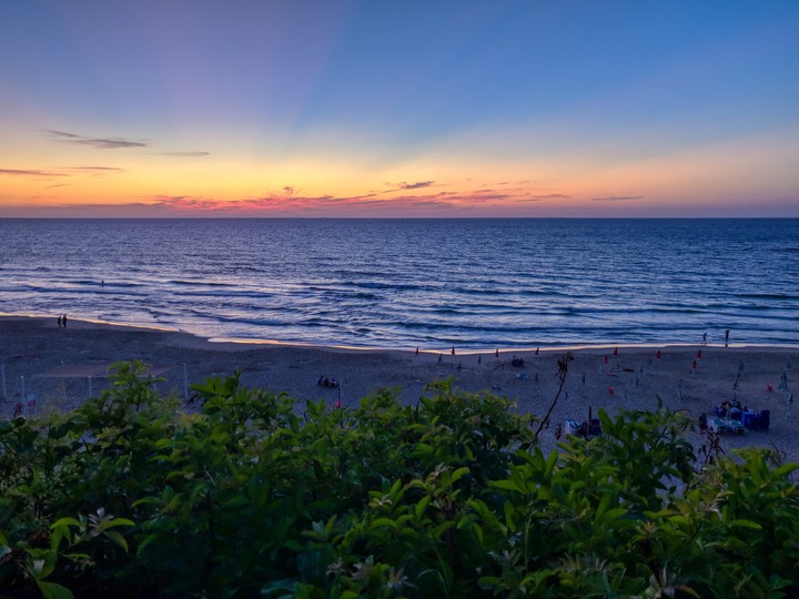 Israel, Bat Yam, Sunset