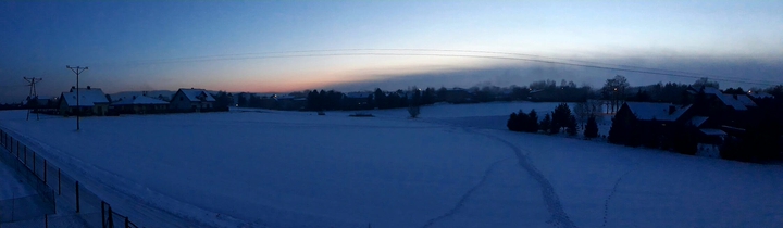 Winter panorama - big foto