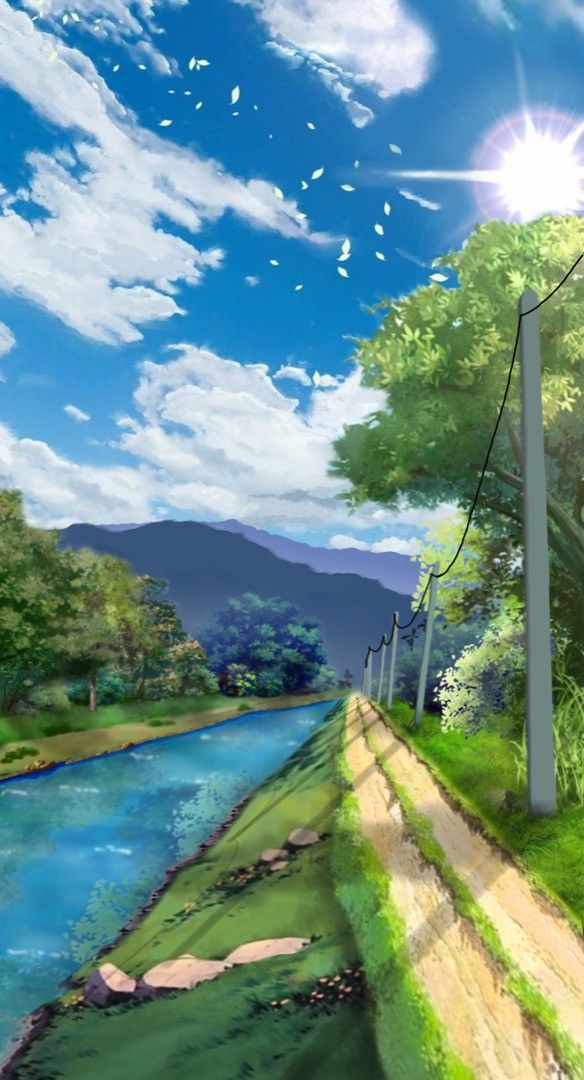 sfondi river, art