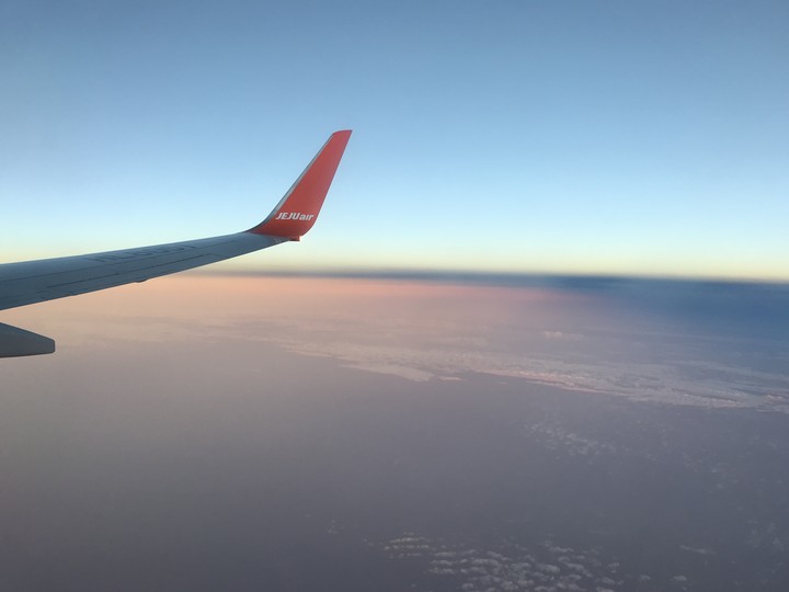 above the clouds