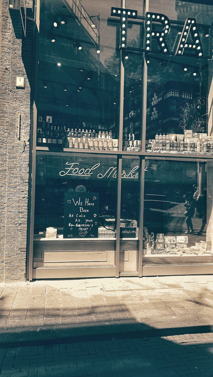 Food Market Amsterdam Holland Netherlands
