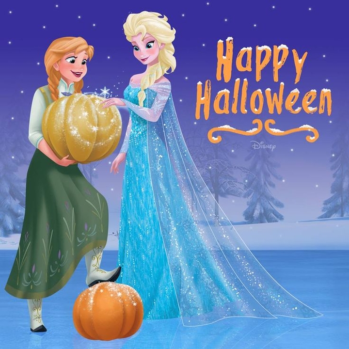 frozen happy halloween!!