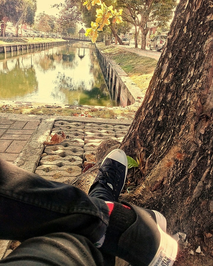 chill time here at lamphun thailand