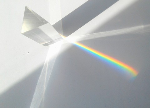 prism and light dispersion❤