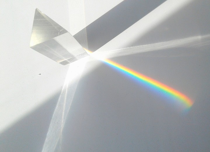 prism and light dispersion❤