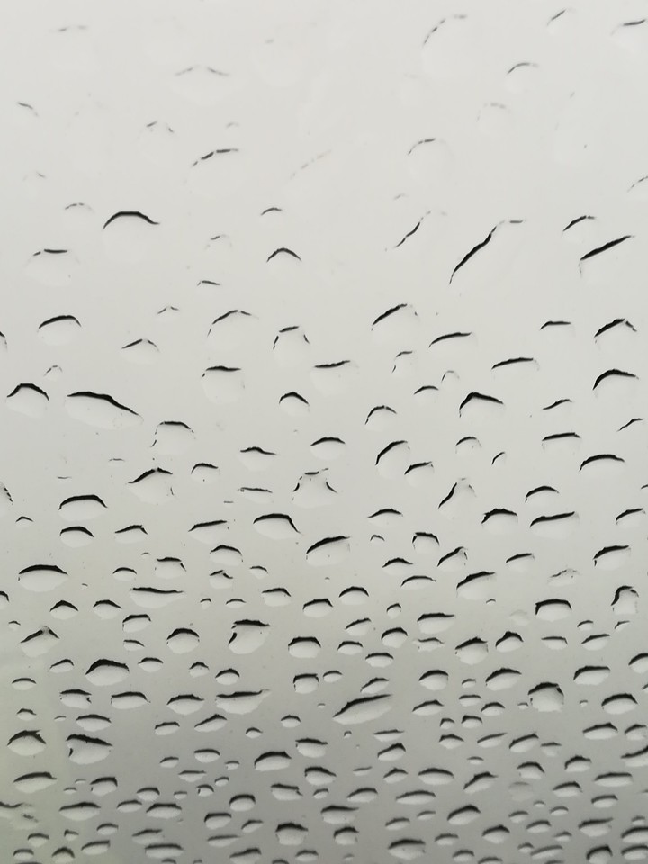 Drops on glass