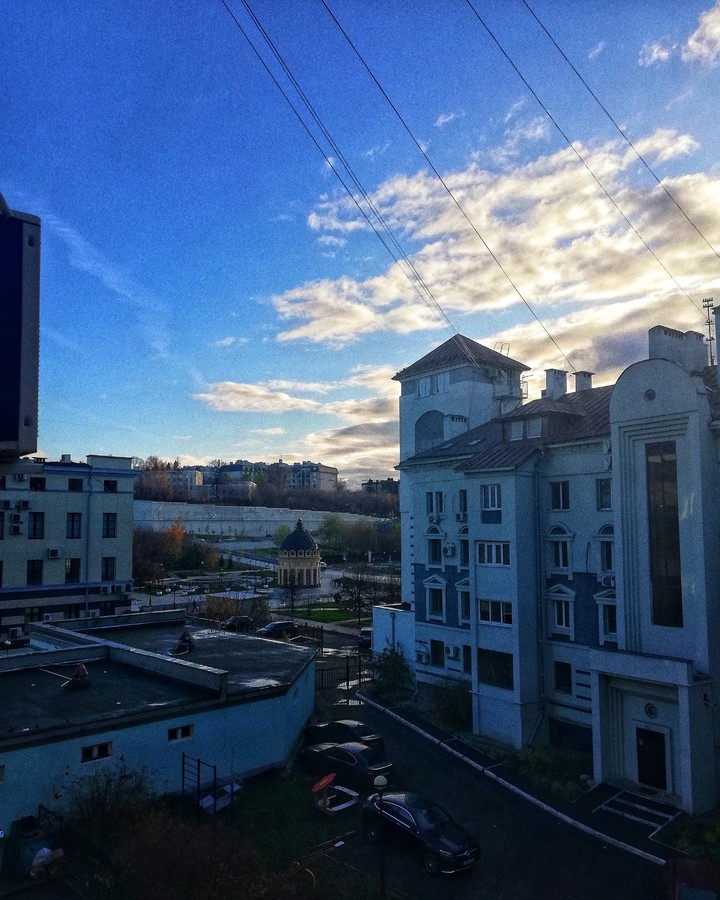 небо