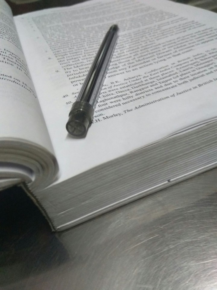 studying