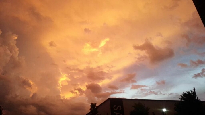 夕暮れ