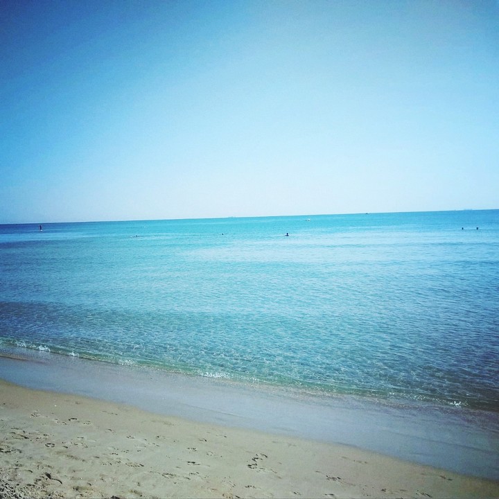 Summer by the beach