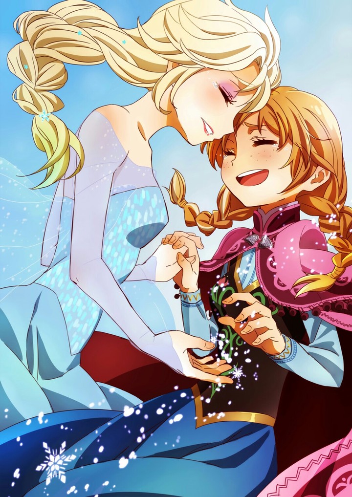 Elsa and anna frozen sister