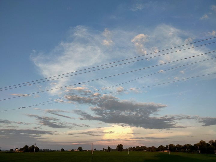 beautiful view of skyscape