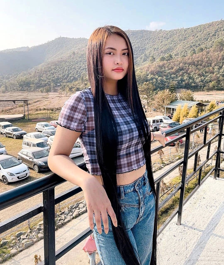 long hair indian desi beauty