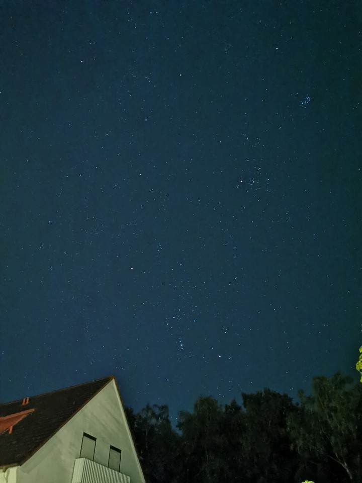 Stern Nacht mit Huawei P30 Pro Fotografie